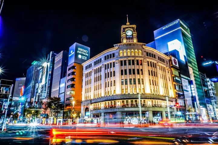 セイコーハウス銀座 時計塔
